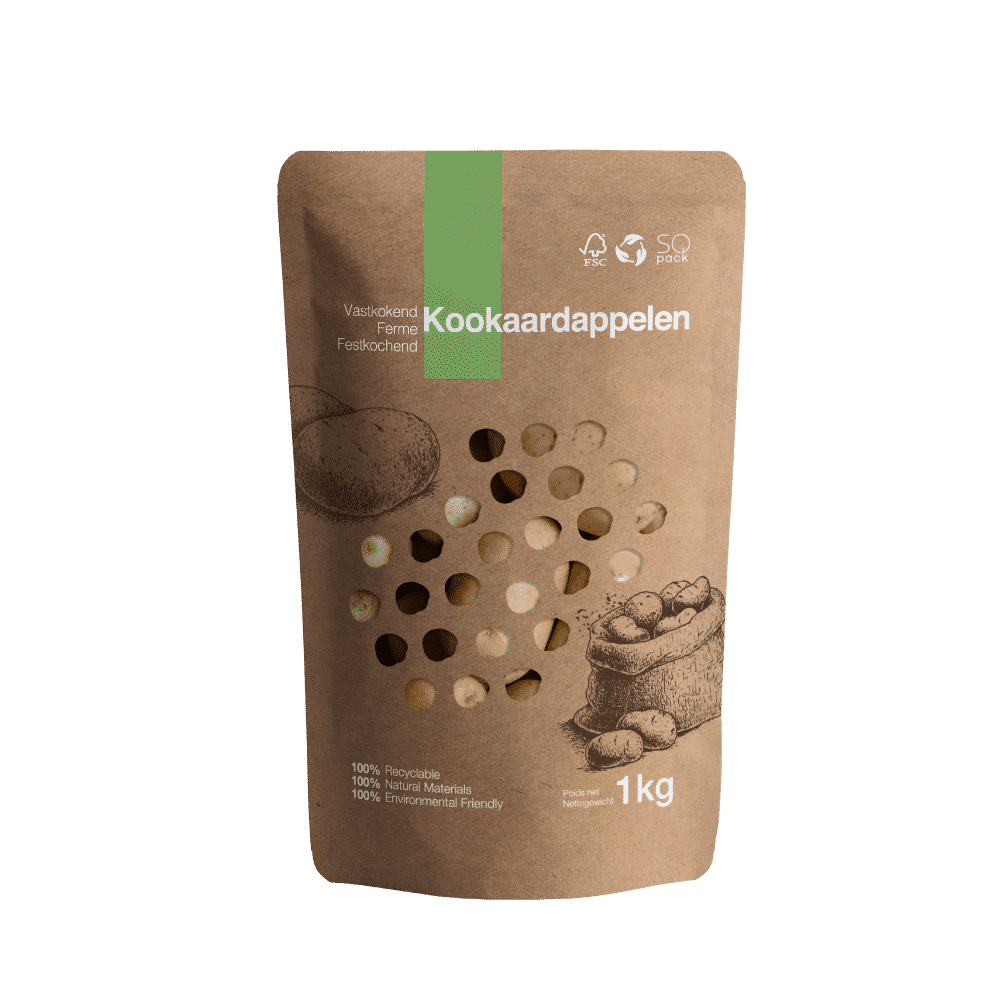 VDH Packaging Concept - Verpakking voor Kookaardappelen - Doypack - SQ Pack - SQ Paper