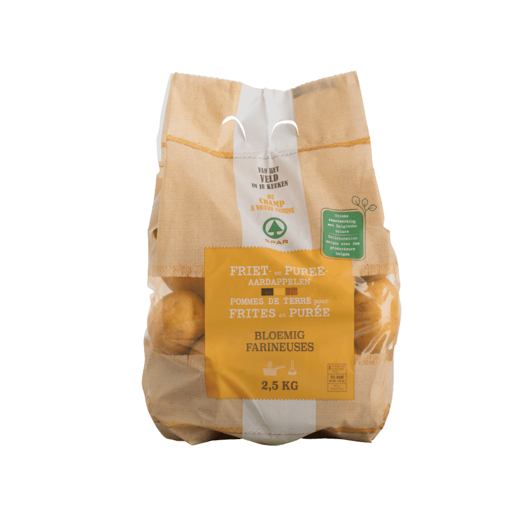 VDH Packaging Concept - Sidefolding Folie Verpakking voor Aardappelen